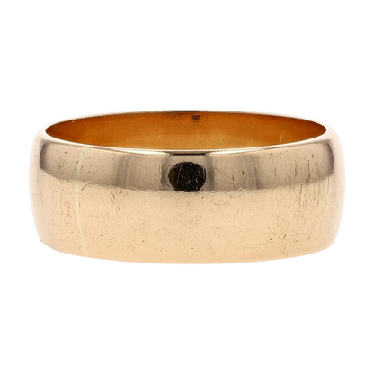 14K Yellow Gold Band Ring