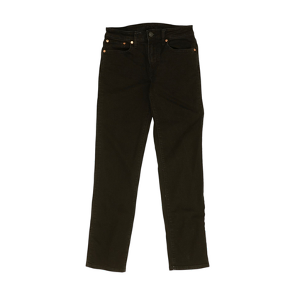 Black Straight Jeans