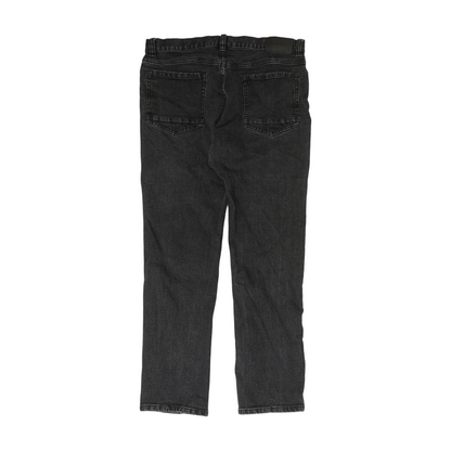 Black Straight Jeans