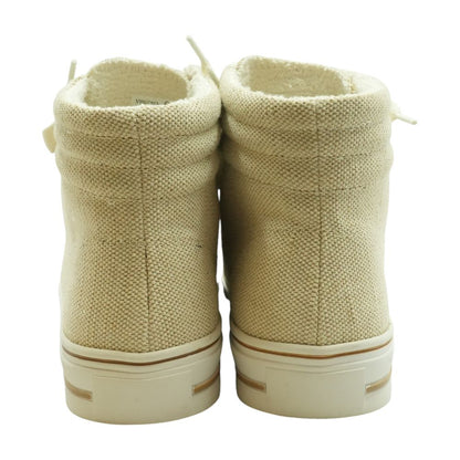 Virgenia Tan High Top Athletic Shoes