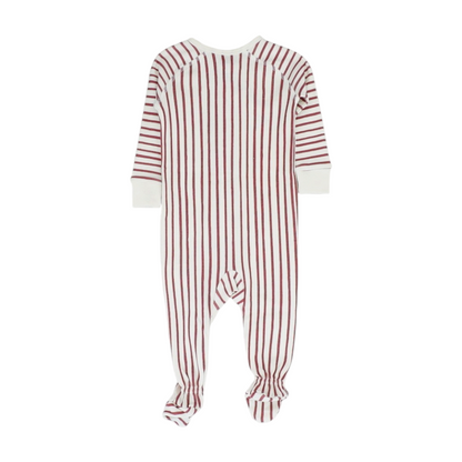 Red Striped One-Piece