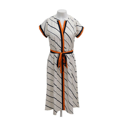 White Misc Maxi Dress