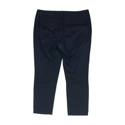 Navy Solid Chino Pants