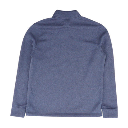 Navy Solid 1/4 Zip Pullover
