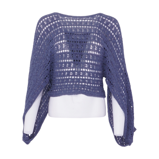 Zara Blue Pullover Sweater – Image 1
