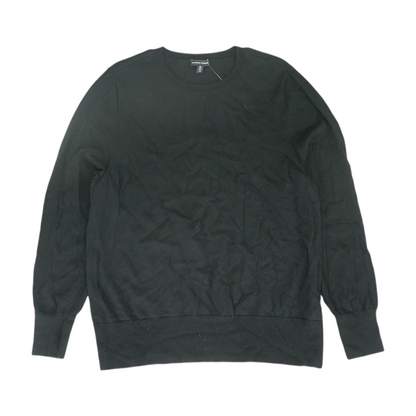 Universal Standard Black Solid Pullover Sweater – Image 1