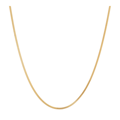 22K Yellow Gold Chain Necklace