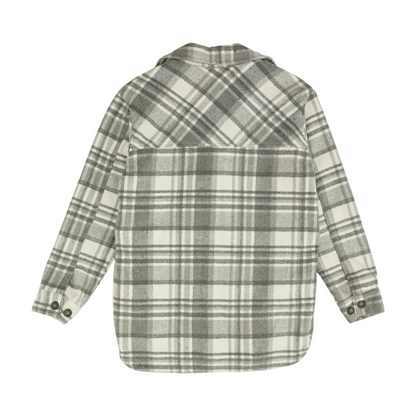 Gray Plaid Jacket