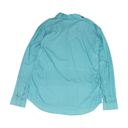 Blue Check Long Sleeve Button Down