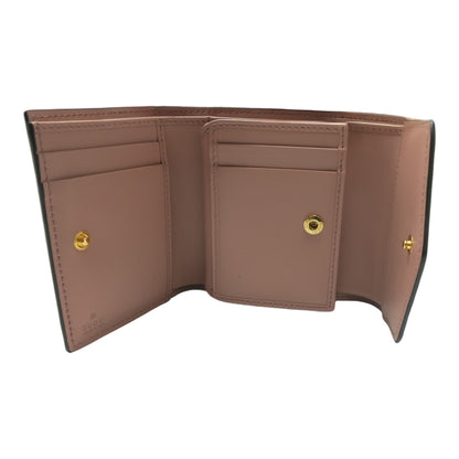 Trifold GG Embossed Compact Wallet