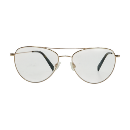 Gold Hani W Aviator Prescription Eyewear