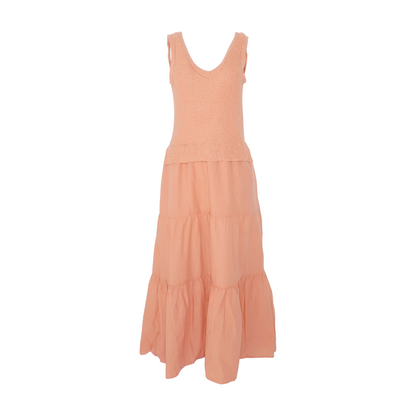 Peach Maxi Dress