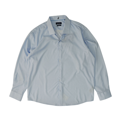 Blue Check Long Sleeve Button Down