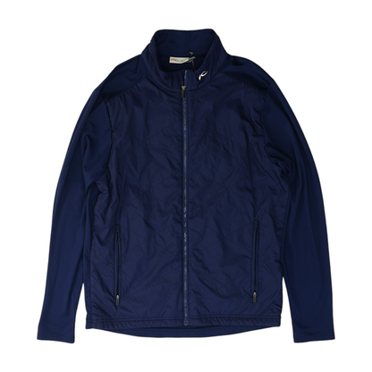 Navy Solid Active Jacket