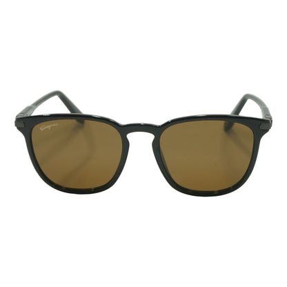 Black SF881S Round Sunglasses