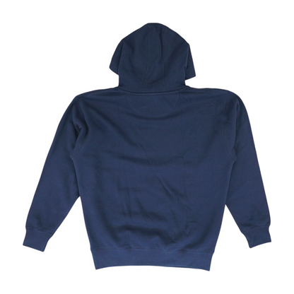 Navy Solid Hoodie Pullover