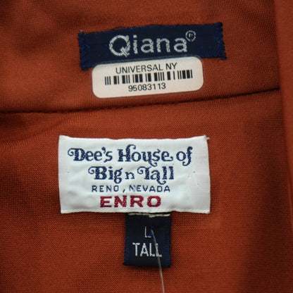 Vintage Rust Tall Solid Long Sleeve Button Down