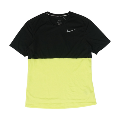 Black Color Block Active T-Shirt
