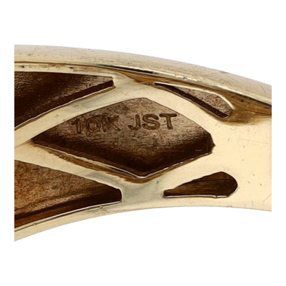1/5 ctw 10K Yellow Gold Diamond Statement Ring