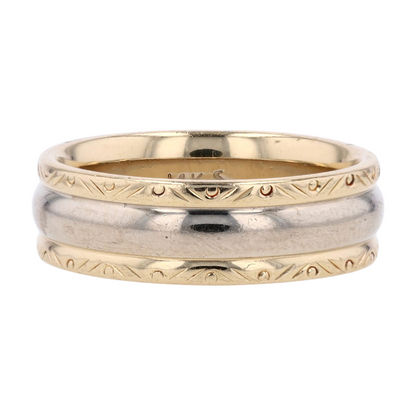 14K Yellow Gold Band Ring