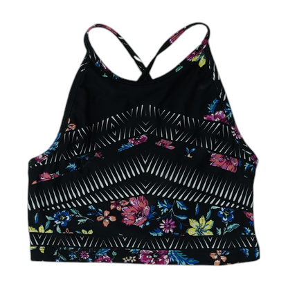 Black Floral Active T-Shirt