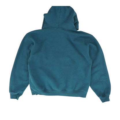 Teal Solid Hoodie Pullover
