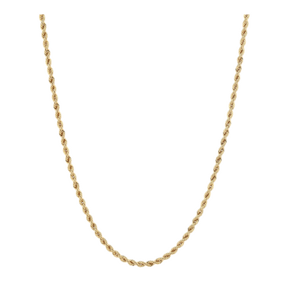 14K Yellow Gold Chain Necklace