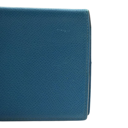 Blue Epsom Calfskin MC² Magellan Passport Holder
