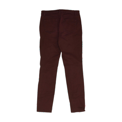 Maroon Skinny Pants