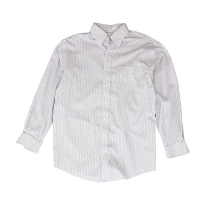 Blue Striped Long Sleeve Button Down