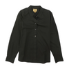 Black Plus Size Button Down