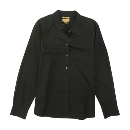 Black Plus Size Button Down
