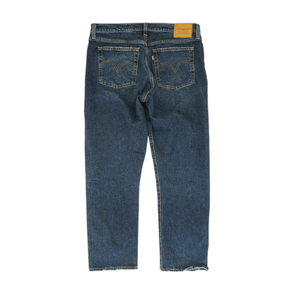 Navy Straight Jeans