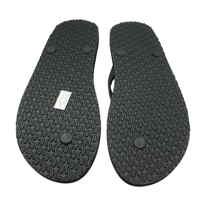 Black Flip-Flop Sandals