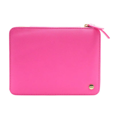 Neon Pink Stoney Clover x Stephanie Gottlieb Jewelry Travel Case