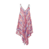 Pink Striped Cover-Up