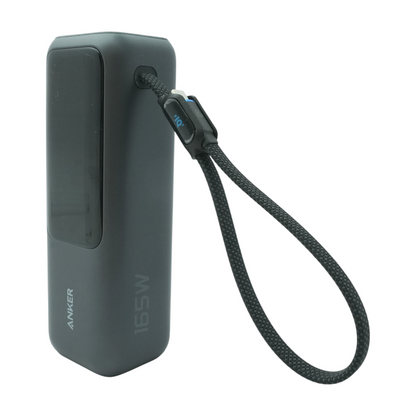 A1695 25K Power Bank with Built-In Retractable USB-C Cables