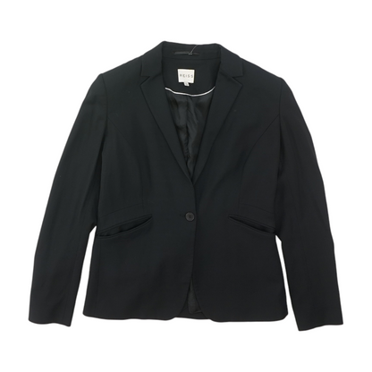 Black Solid Blazer