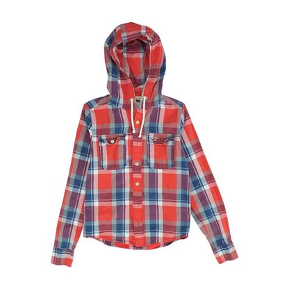 Multi Plaid Long Sleeve Button Down