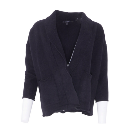 Black Cardigan Sweater