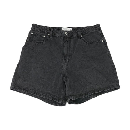 Black Denim Shorts