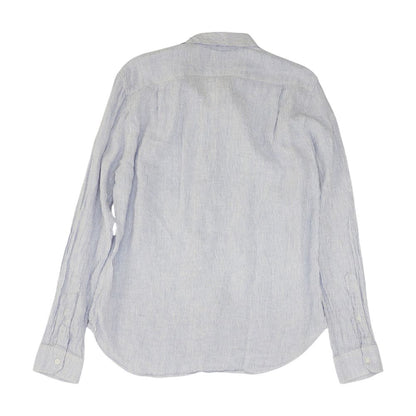 Blue Striped Long Sleeve Button Down