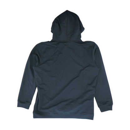 Black Solid Hoodie Pullover