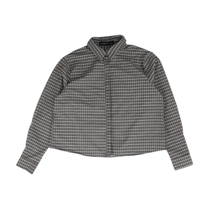 Brown Plaid Button Down