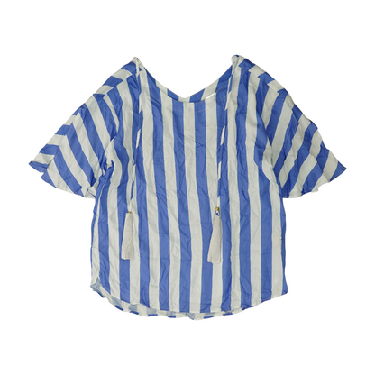 Blue Striped Blouse