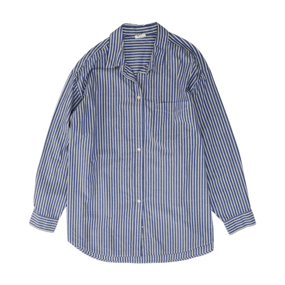 Blue Striped Button Down