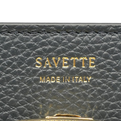 Symmetry Pochette in Navy Leather