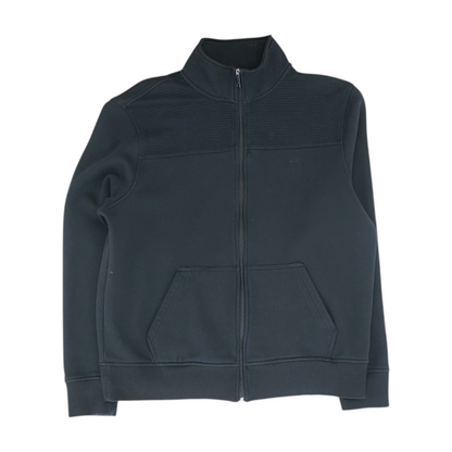 Black Solid Active Jacket