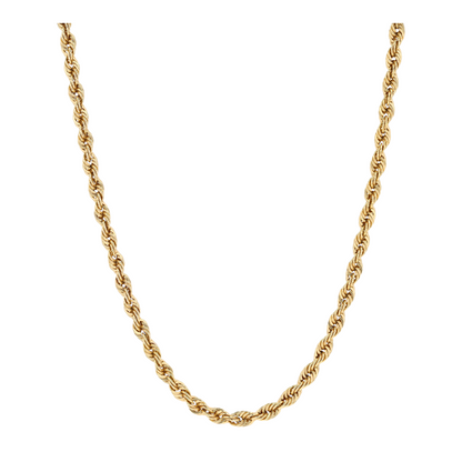 10K Yellow Gold Chain Necklace