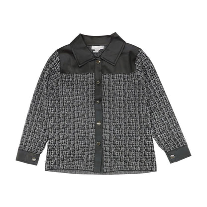 Black Misc Button Down